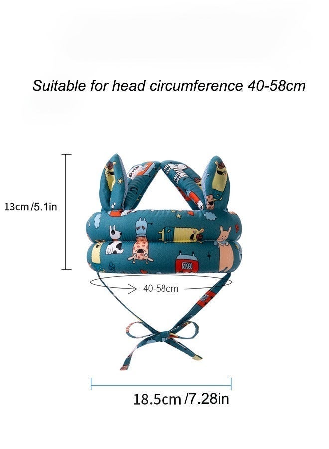 Aissiora Baby Helmets, Walking Baby Helmet, Head Helmet for Baby, Toddler Walking Helmet Head Helmets, Baby Head Bumper Protection for Crawling & Walking - Image 2